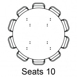 6-FT Round Table - Perfect Touch Rental