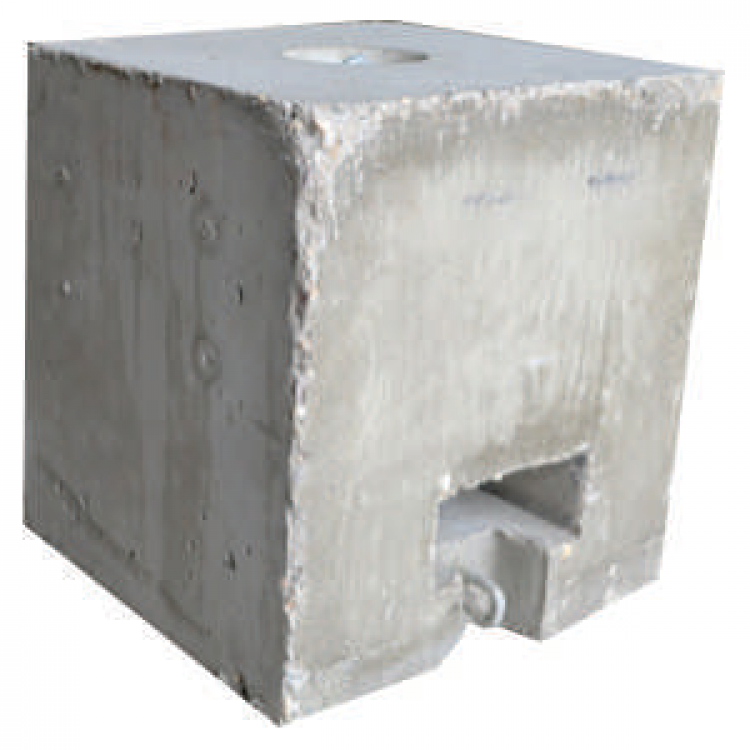 Concrete Block & Roll (700lbs)