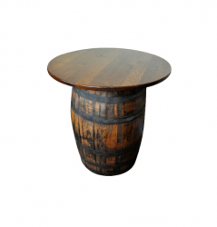 Wine / Whiskey Barrel Cocktail Table