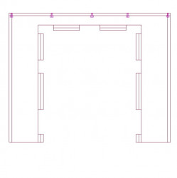 10x20 Clear Sidewall Door