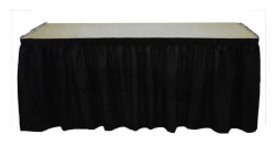 Table Skirt  (Black 30 H)