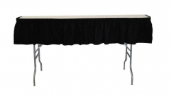 Table Skirt (Black 15 H)