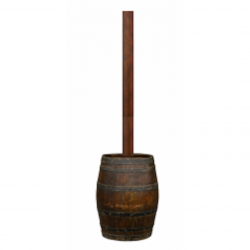 Wine Barrel Pole Lighting