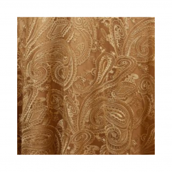 Gold Paisley Lace 108 RND