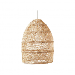 Brandy Woven Rattan Chandelier