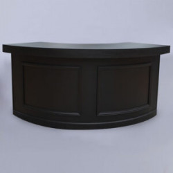 Birchwood Curved Black Bar (6’) - Half Moon