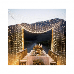 Outdoor Fairy Light U-Frame w/ Two Wall