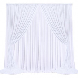 4 Panel White Backdrop (Pipe & Drape)