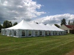 60' X 120' Pole Tent (twin cp )