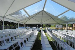 Clear Middle Structure Gable Panel