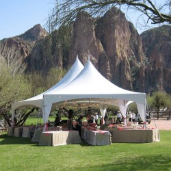 HEXAGON WEDDING TENT – PACKAGE FOR 100 GUESTS