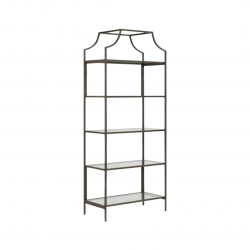 Black Bar Back Shelving