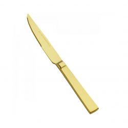 Brushed Gold Steak Knife