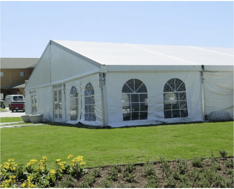 30' X 30' Gable Structure Tent