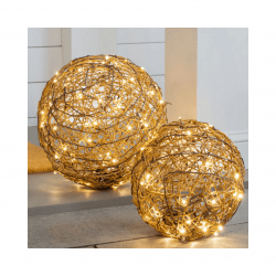 Wicker Grapevine Balls Cluster