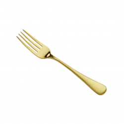 Brushed Gold Salad Fork