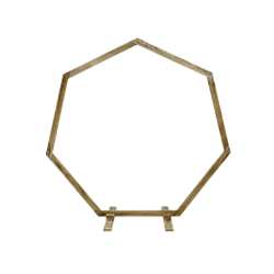 Heptagon Wedding Arch