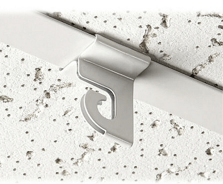 Drop Ceiling Hooks- White