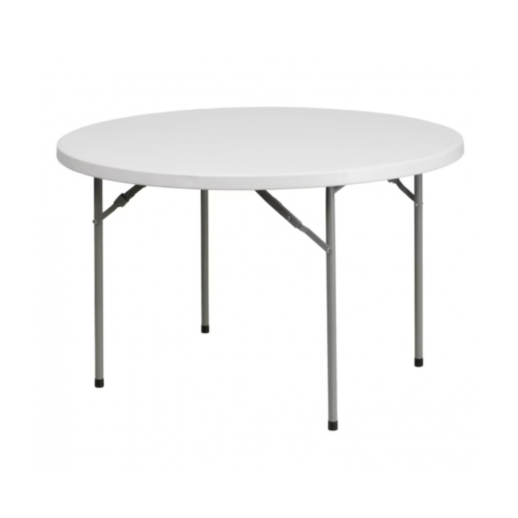 6-ft Plastic Round Table