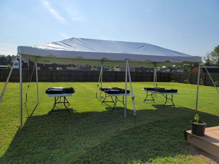 10' x 20' West Coast Frame Tent