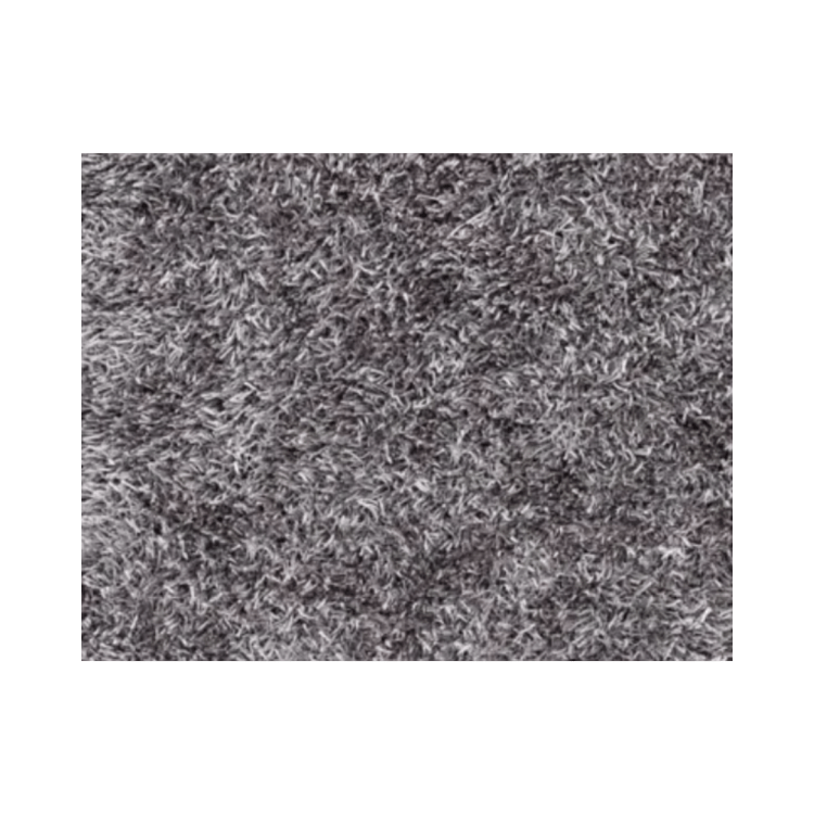 Luxe Gray Shag Rug 5x8