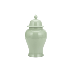 Celadon Temple Jar - S
