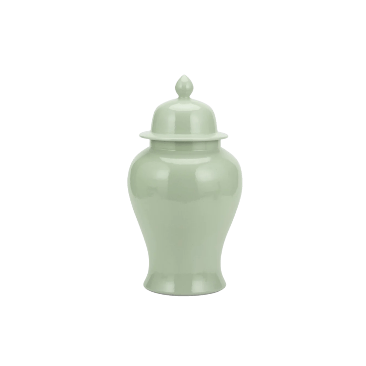 Celadon Temple Jar - S