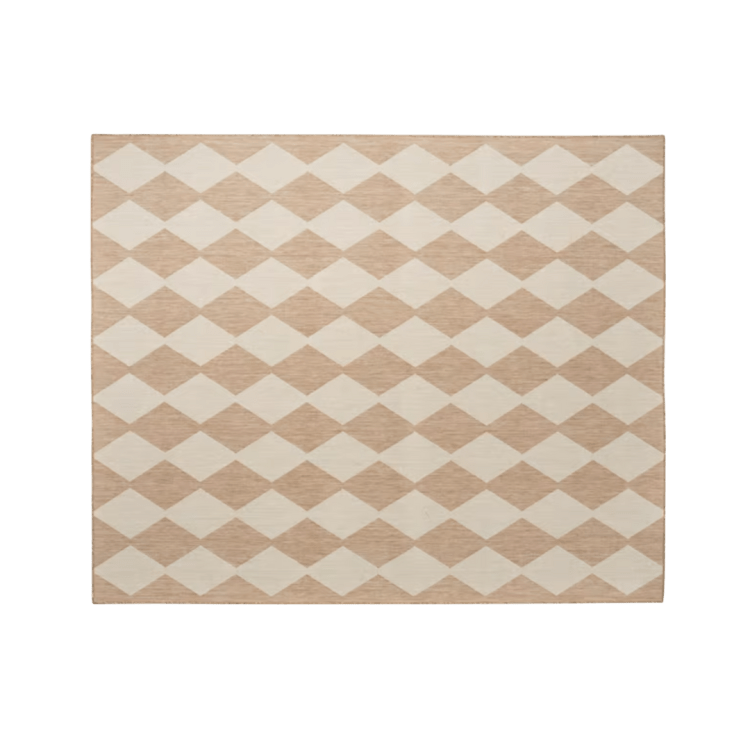 Diamond Jute Rug 5x7