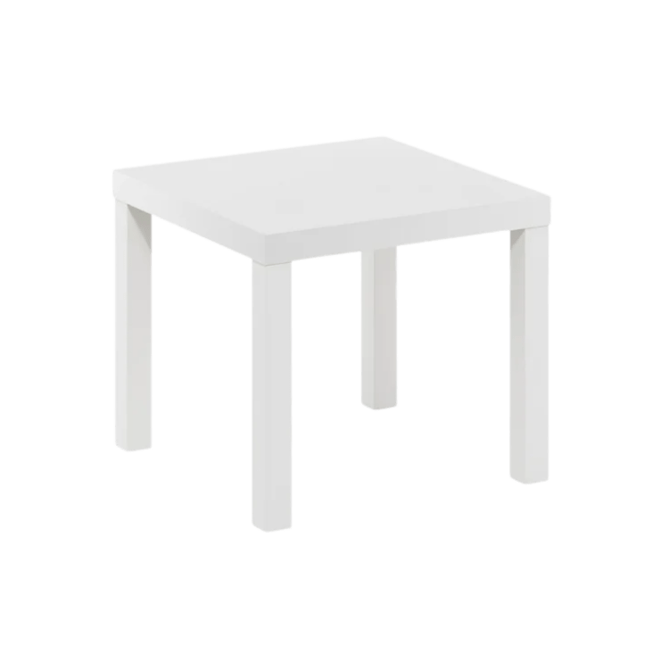 Love White Accent Table