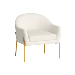 Luxe White Chair