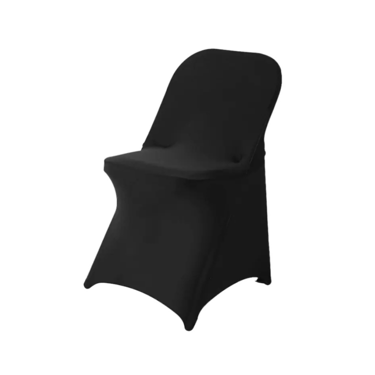 Black Spandex Chair Cover