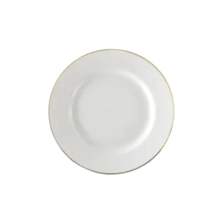 Gold Rimmed Salad Plate 8.5