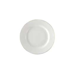 Gold Rimmed Dessert Plate 6.5