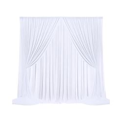 4 Panel White Backdrop (Pipe & Drape)