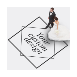 Custom Vinyl Wrapped Dance Floor