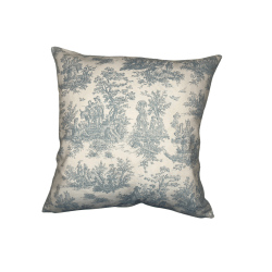 Blue Toile HK Pillow