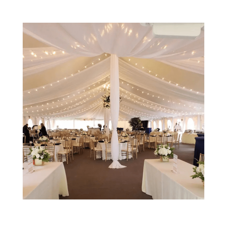Center Pole Drape