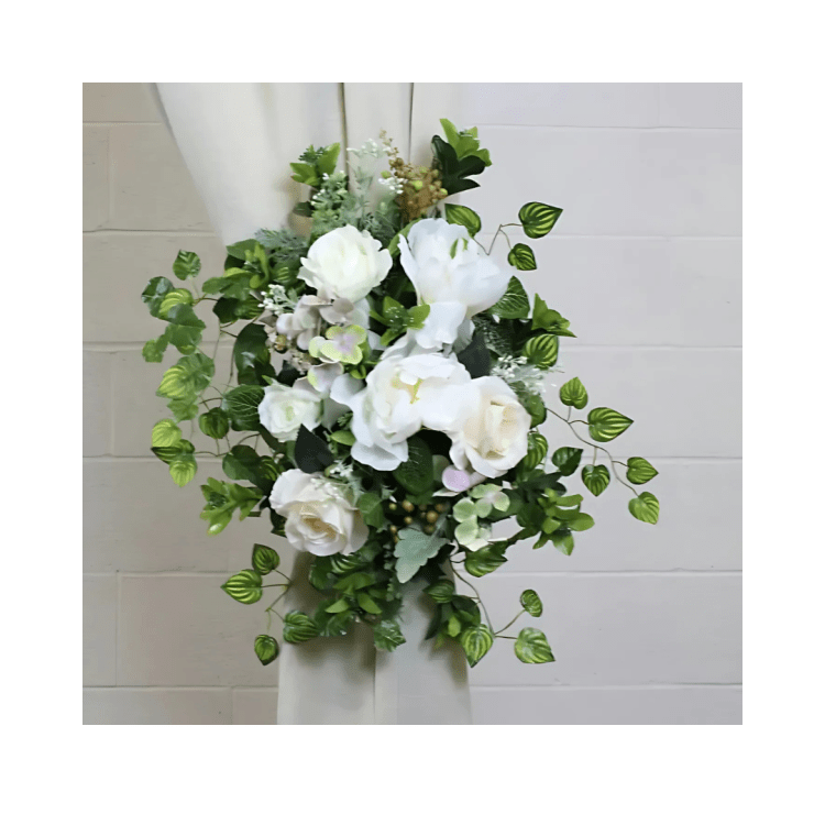 Pergola Faux Floral Decor Attachment