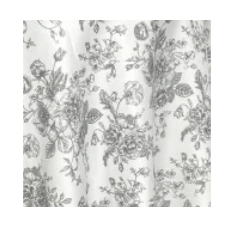 Grey French Toile 120 RND