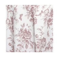 Dusty Rose French Toile 108 RND