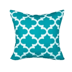 Queen Teal Pillow