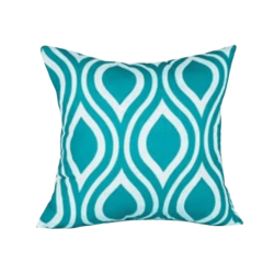 Wave Teal Pillow