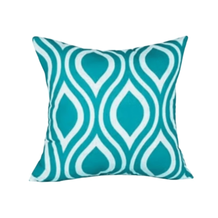 Wave Teal Pillow