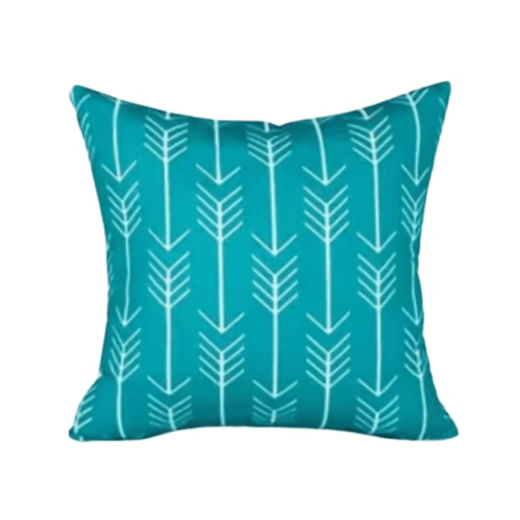 Arrow Teal Pillow