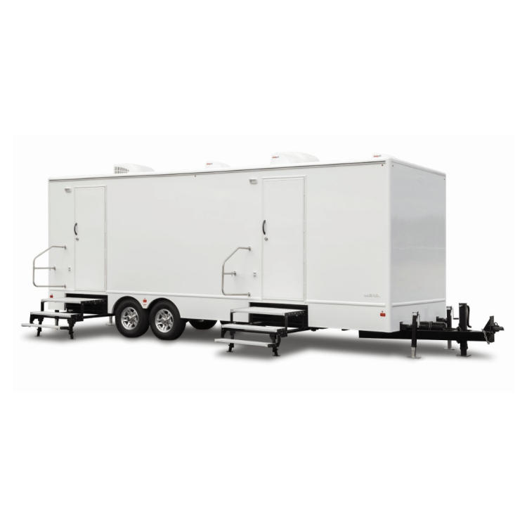 4 Stall Bathroom Trailer