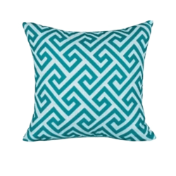 T-on-T Teal Pillow