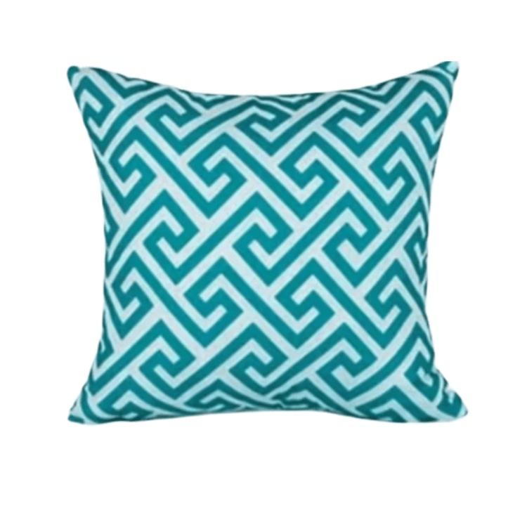 T-on-T Teal Pillow