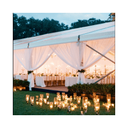 Keder Premier Overlapping Pole Drapes -  Sheer