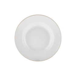 Gold Rimmed Dessert Plate 6.5