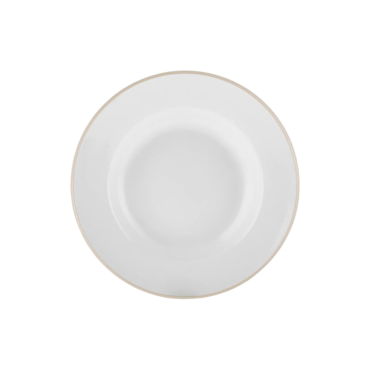Gold Rimmed Dessert Plate 6.5